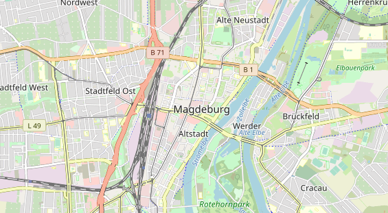 Fahrradwerkstatt auf Karte