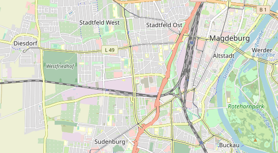 Fahrradwerkstatt auf Karte