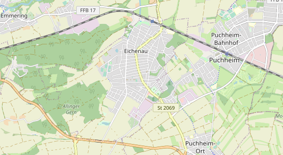 Fahrradwerkstatt auf Karte