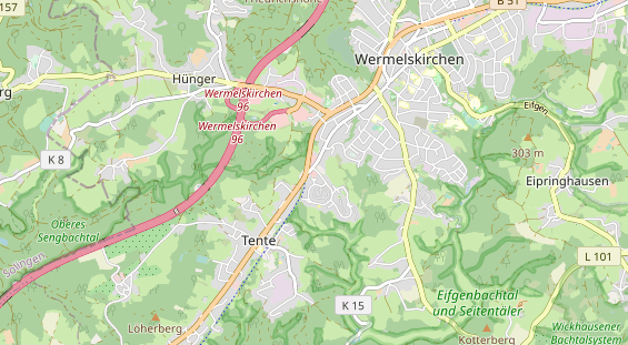 Fahrradwerkstatt auf Karte