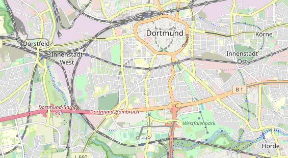 Bicycle workshop on map