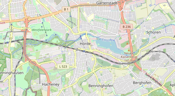 Bicycle workshop on map