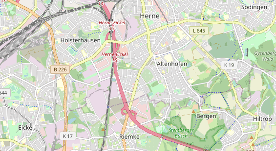 Fahrradwerkstatt auf Karte