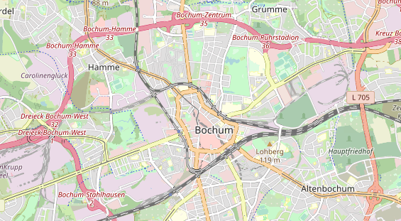 Fahrradwerkstatt auf Karte