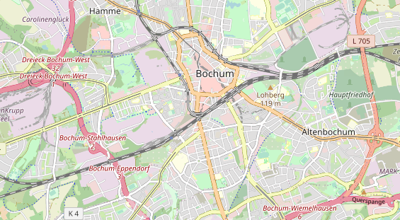 Fahrradwerkstatt auf Karte