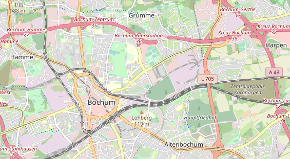 Fahrradwerkstatt auf Karte