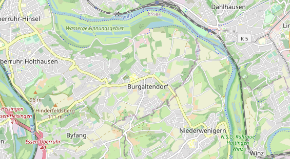 Bicycle workshop on map