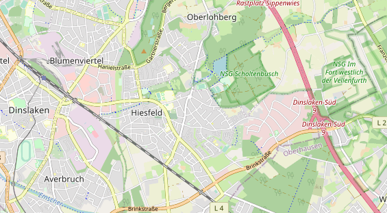 Bicycle workshop on map
