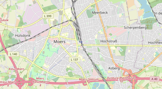 Bicycle workshop on map