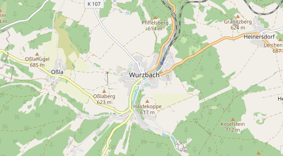 Fahrradwerkstatt auf Karte