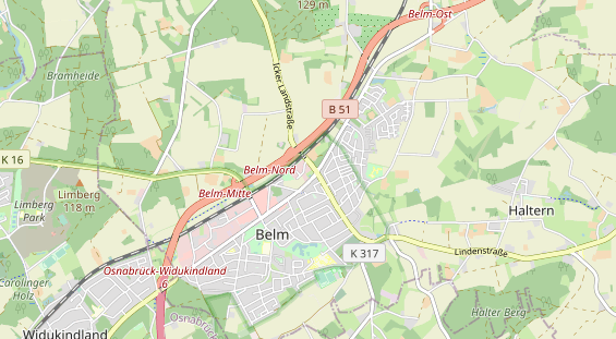 Fahrradwerkstatt auf Karte