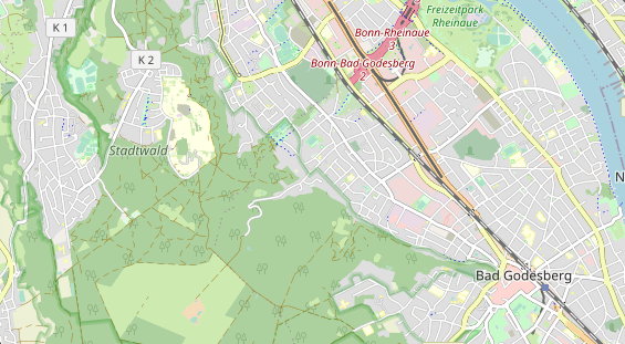 Fahrradwerkstatt auf Karte
