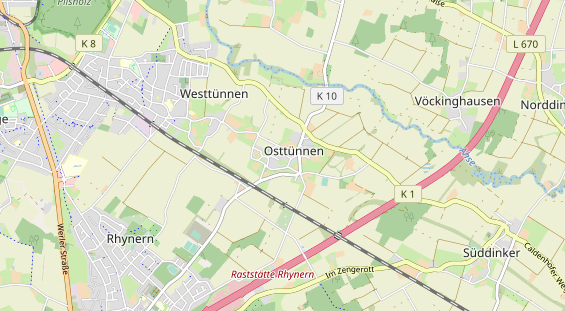 Fahrradwerkstatt auf Karte