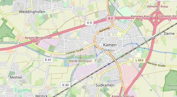 Fahrradwerkstatt auf Karte