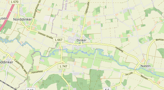 Fahrradwerkstatt auf Karte