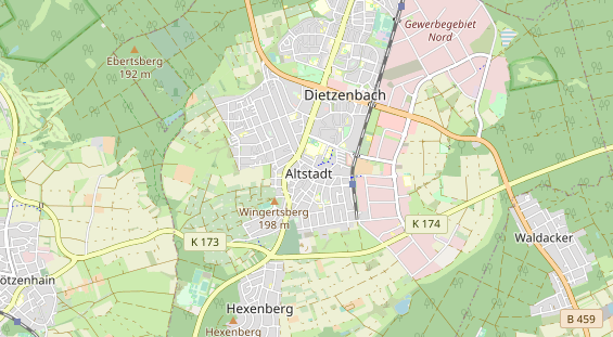 Fahrradwerkstatt auf Karte