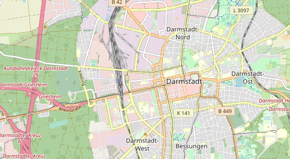 Fahrradwerkstatt auf Karte