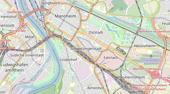 Bicycle workshop on map