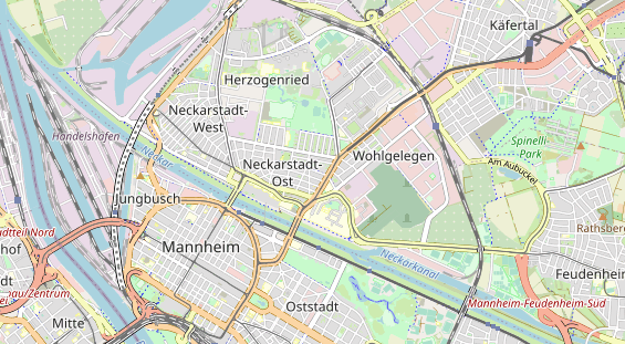 Bicycle workshop on map