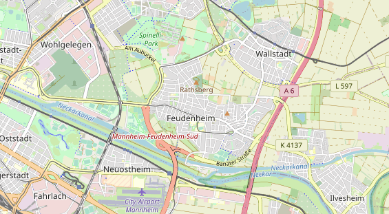 Bicycle workshop on map