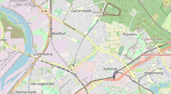 Bicycle workshop on map