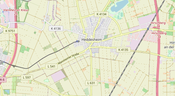 Bicycle workshop on map