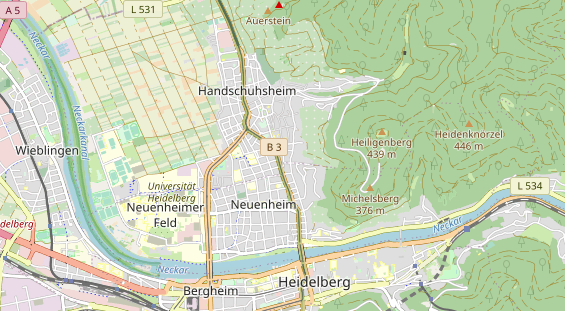 Bicycle workshop on map