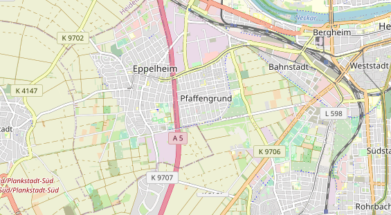 Bicycle workshop on map