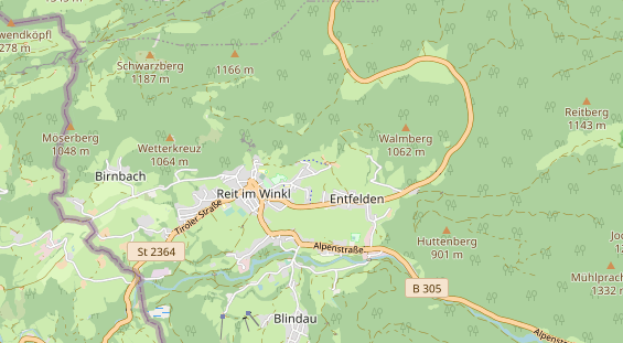 Fahrradwerkstatt auf Karte