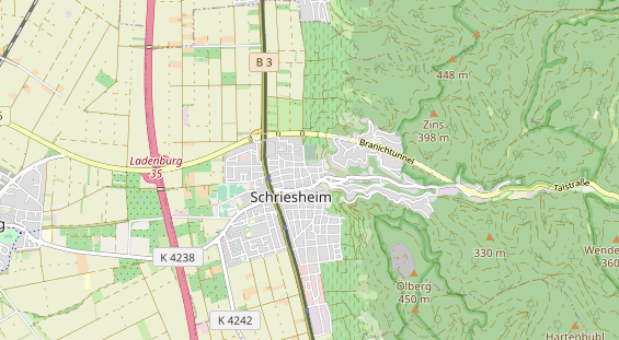 Bicycle workshop on map