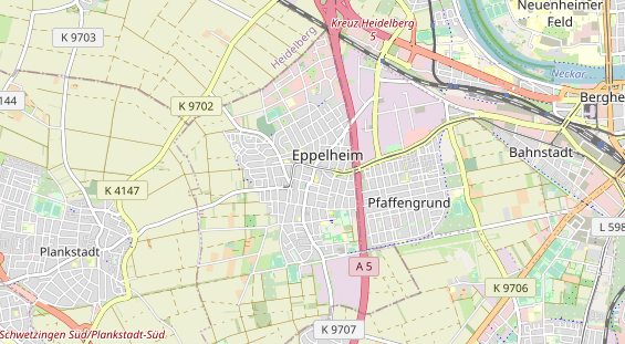 Bicycle workshop on map