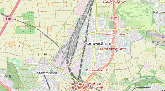 Bicycle workshop on map