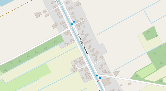 Fahrradwerkstatt auf Satellitenbild