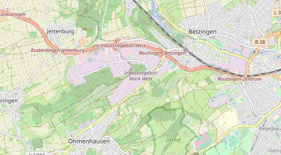 Bicycle workshop on map