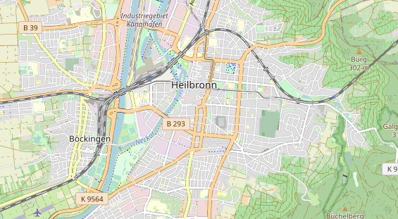 Bicycle workshop on map