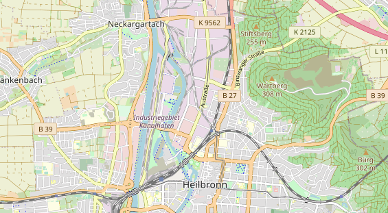 Bicycle workshop on map