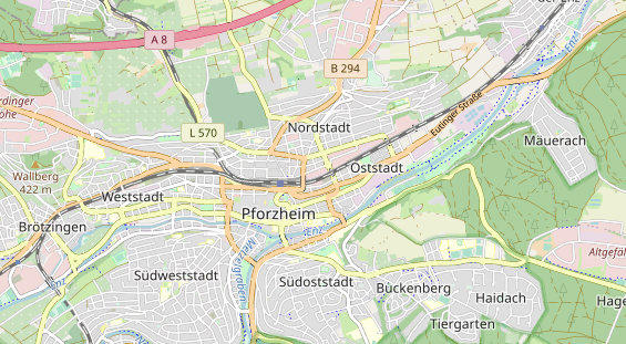 Bicycle workshop on map