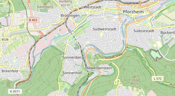 Bicycle workshop on map