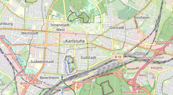 Fahrradwerkstatt auf Karte