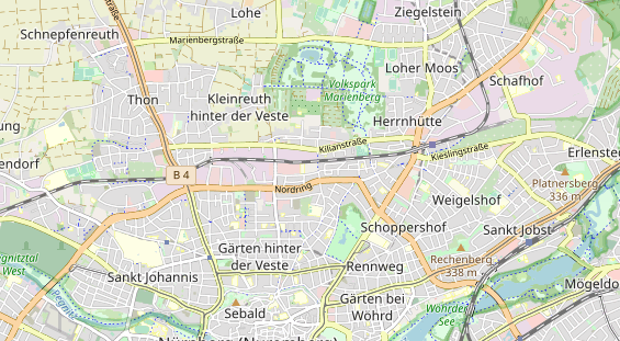 Bicycle workshop on map