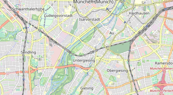 Fahrradwerkstatt auf Karte