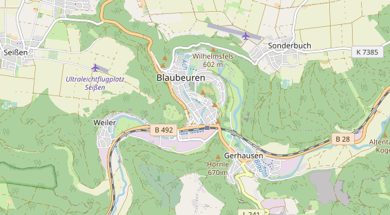 Fahrradwerkstatt auf Karte