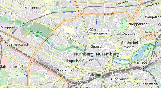 Bicycle workshop on map