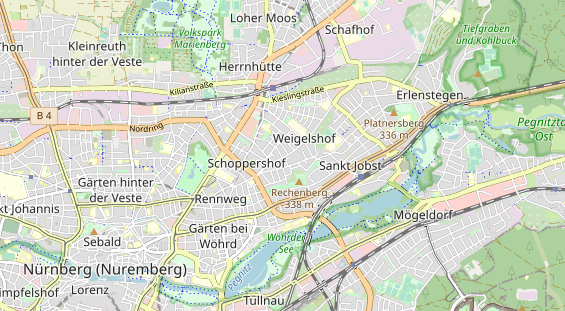 Bicycle workshop on map