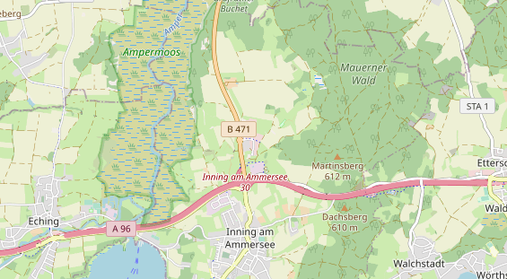 Fahrradwerkstatt auf Karte