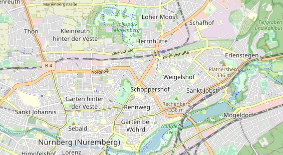 Fahrradwerkstatt auf Karte