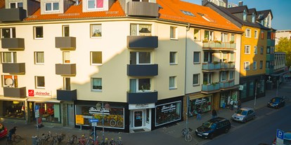 Fahrradwerkstatt Suche - Softwareupdate und Diagnose: Bosch - Haus mit Bikers Base Ladengeschäft - Bikers Base GmbH
