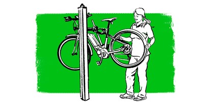 Fahrradwerkstatt Suche - Eigene Reparatur vor dem Laden - Radsport Demmel