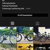 Fahrradwerkstatt - Das ist unsere instagram Seite  - Hobby Fahrradwerkstatt