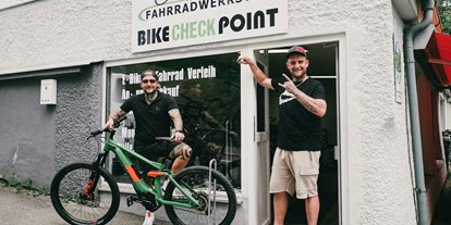 Fahrradwerkstatt Suche - repariert Versenderbikes - Ladengeschäft Bikecheckpoint in Kempten/Allgäu

Service | Ebike Verleih - Bikecheckpoint